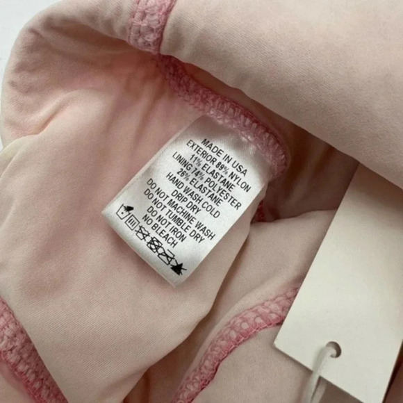 Lisa Marie Crinkle Crossback Swimsuit Womens B1092 - Picture 4 of 6